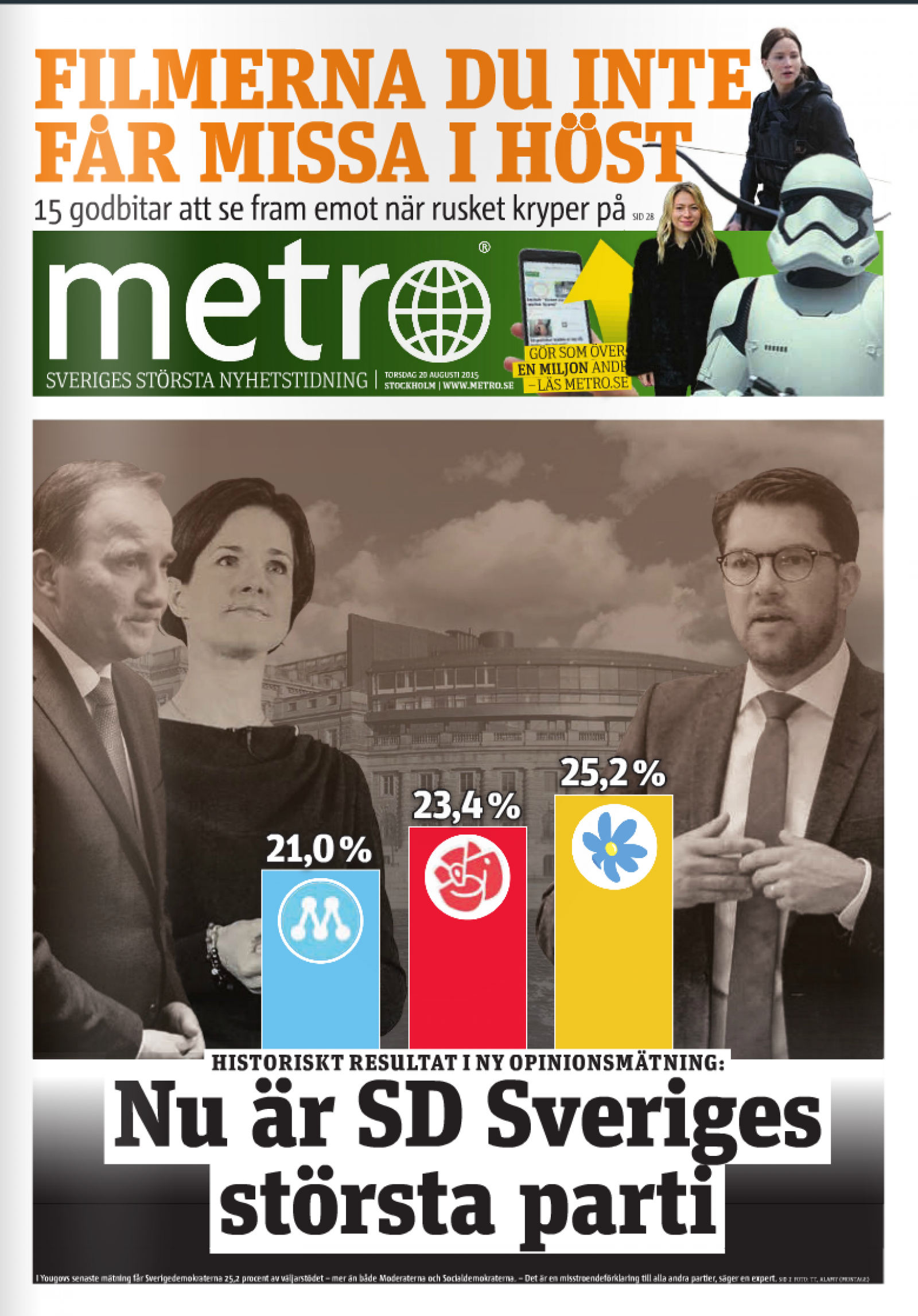 sd näst största parti sd näst största parti